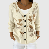 Honorine - Bequemer Strick-Cardigan mit Knöpfen