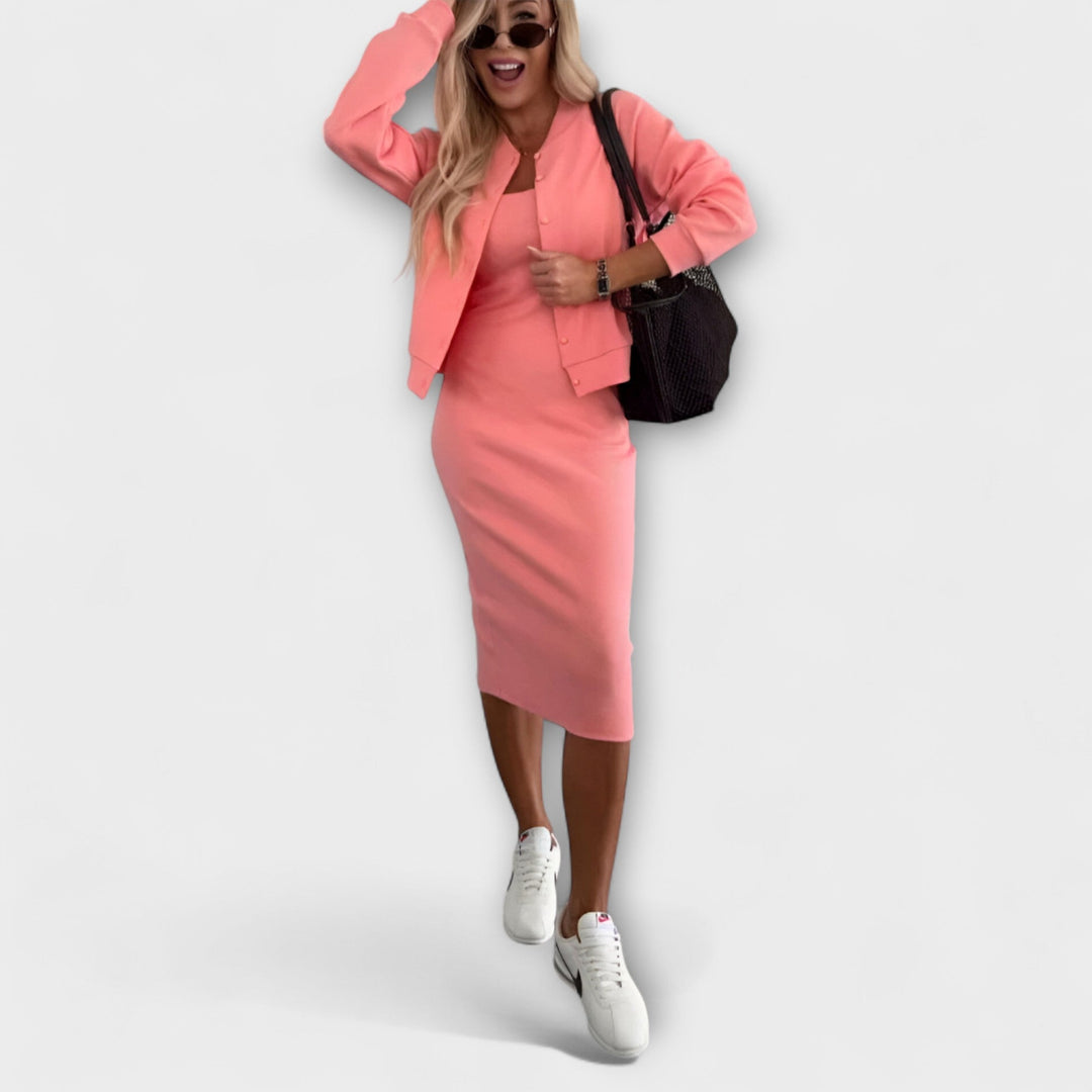 Anna - Completo coordinato blu rilassato