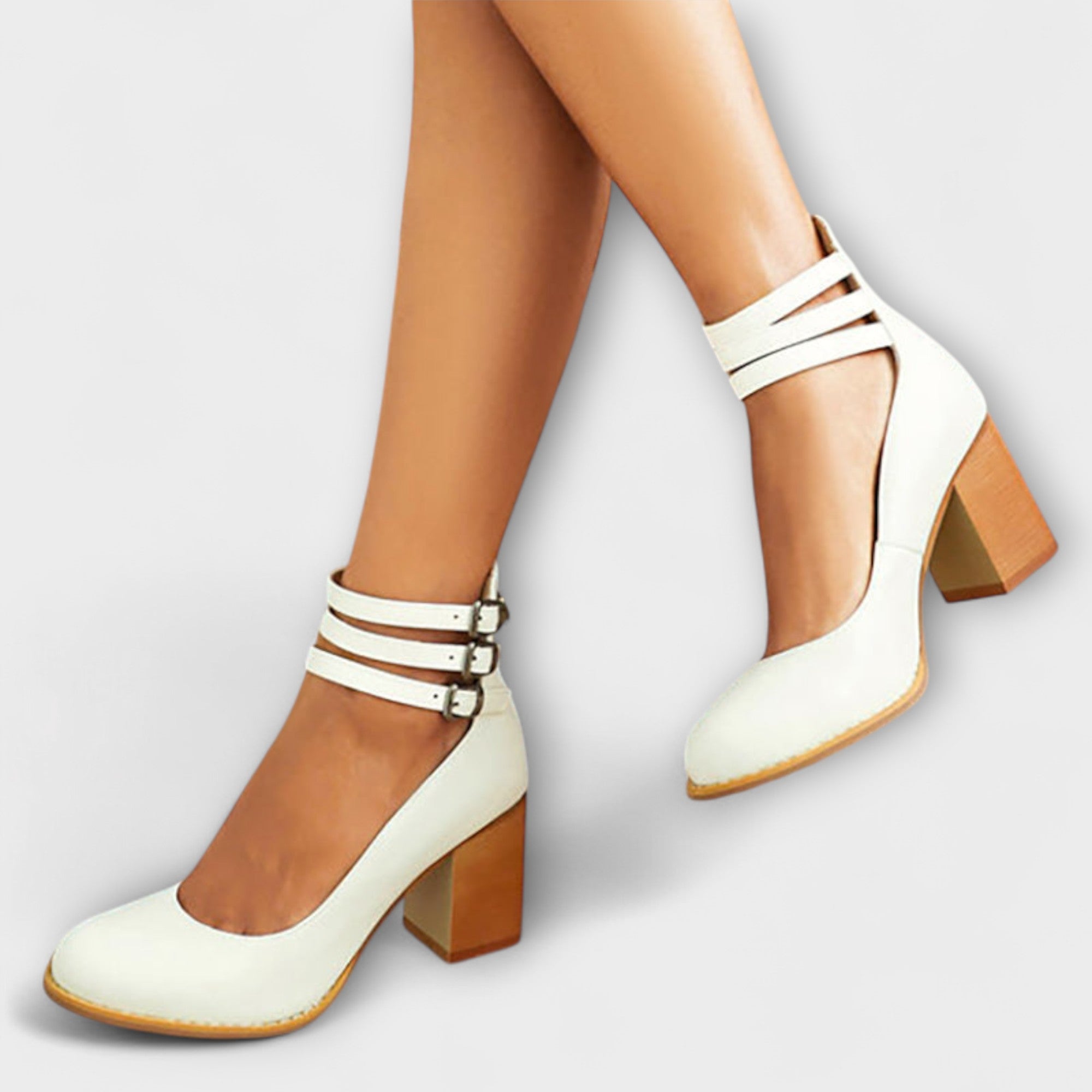 Hannelore - Pumps mit Doppel-Knöchelriemen