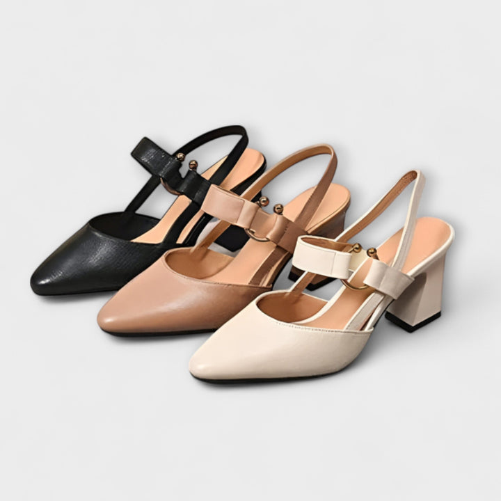 Cordelia - Elegante Schnallen-Slingbacks