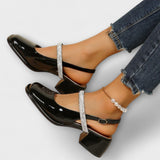 Klara - Mary Janes mit Glitzer-Riemen