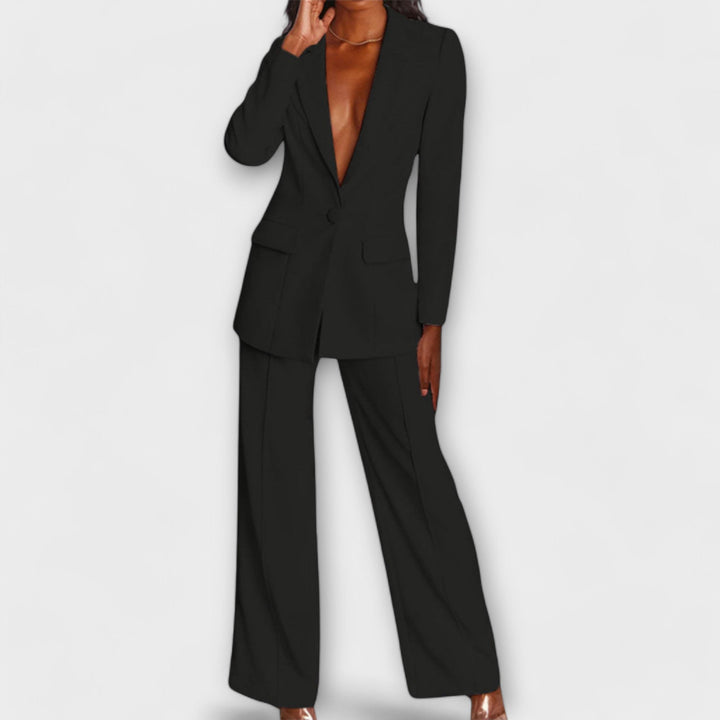 Amélie - Completo elegante nero da donna