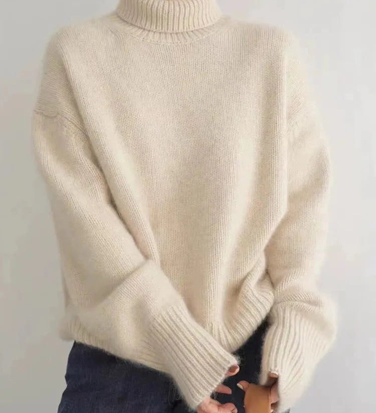 Amaya | Luxus Kaschmir Rollkragenpullover