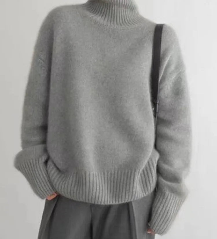 Amaya | Luxus Kaschmir Rollkragenpullover