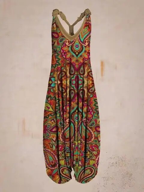 Megan™ - Lässiger Boho-Stil Jumpsuit