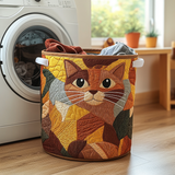 Bequemer Wäschekorb für Katzen