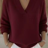 Violeta | Lockere Strickjacke mit V-Ausschnitt