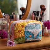 Kosmetiktasche – Goldener Horizont-Camper