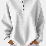 Hélène - Gemütlicher Waffelstrick-Pullover