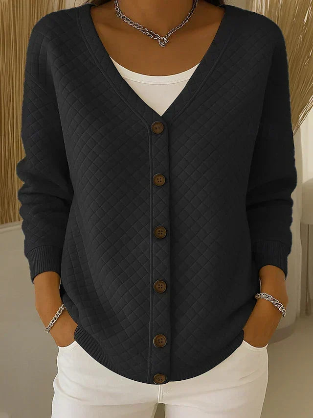Leonor | Cardigan imbottito con bottoni