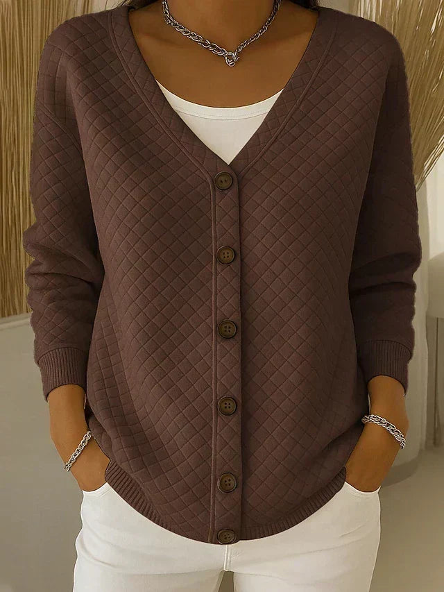 Leonor | Cardigan imbottito con bottoni