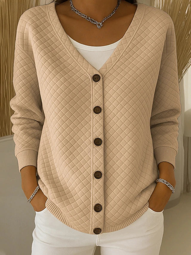 Leonor | Cardigan imbottito con bottoni
