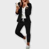 Sophia - Lila elegantes Blazer-Set