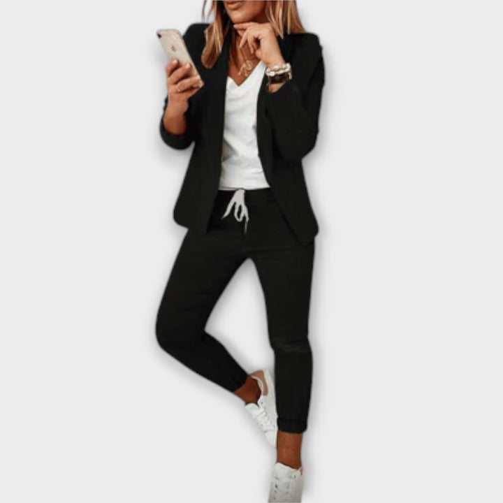 Sophia - Ensemble blazer élégant lilas