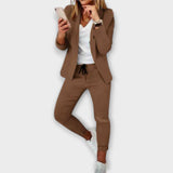 Sophia - Lila elegantes Blazer-Set
