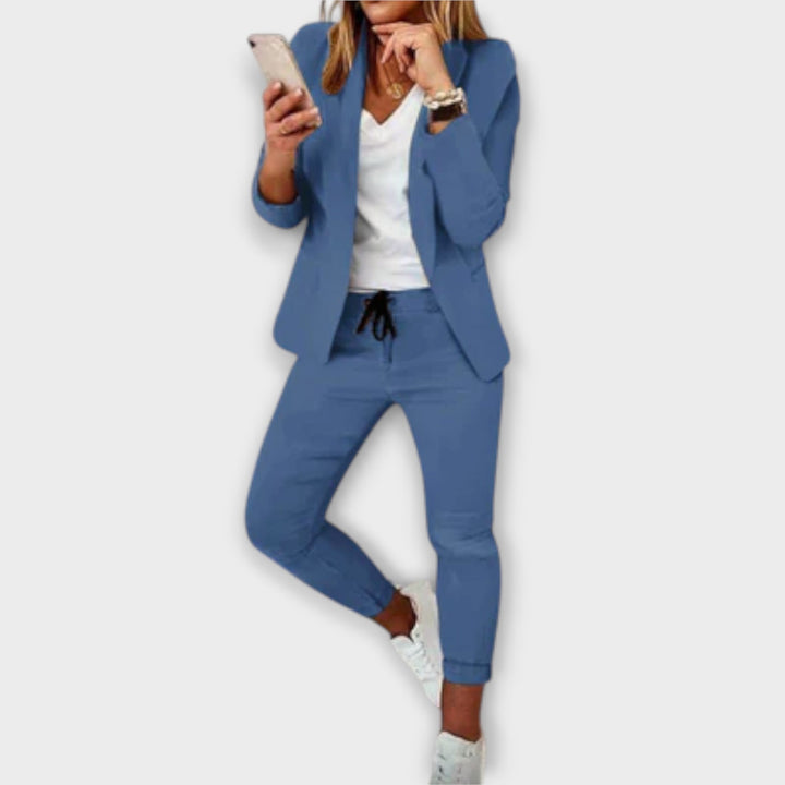 Sophia - Ensemble blazer élégant lilas