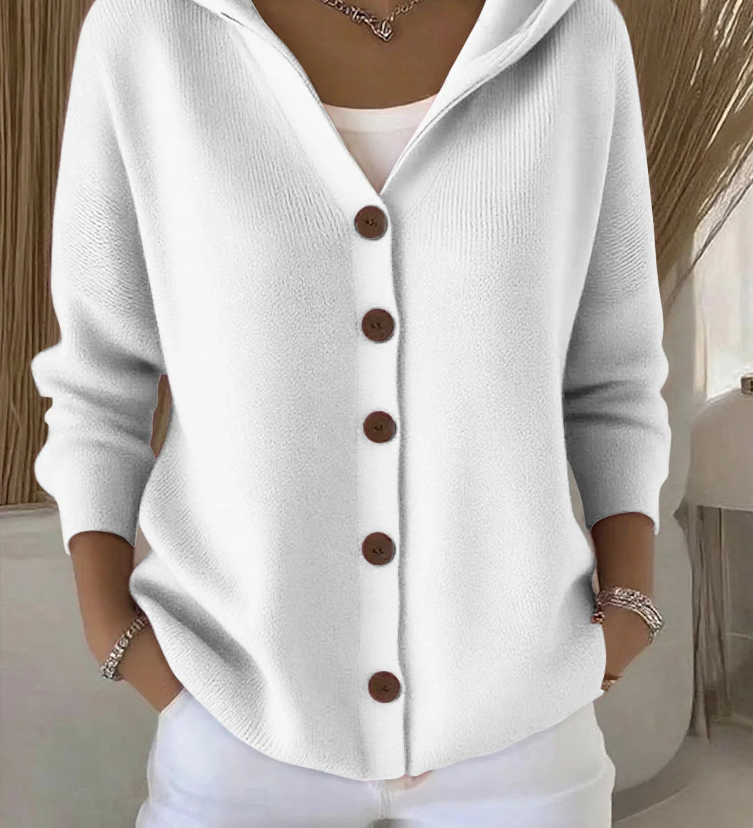 Rocío | Strickjacke mit Kapuze