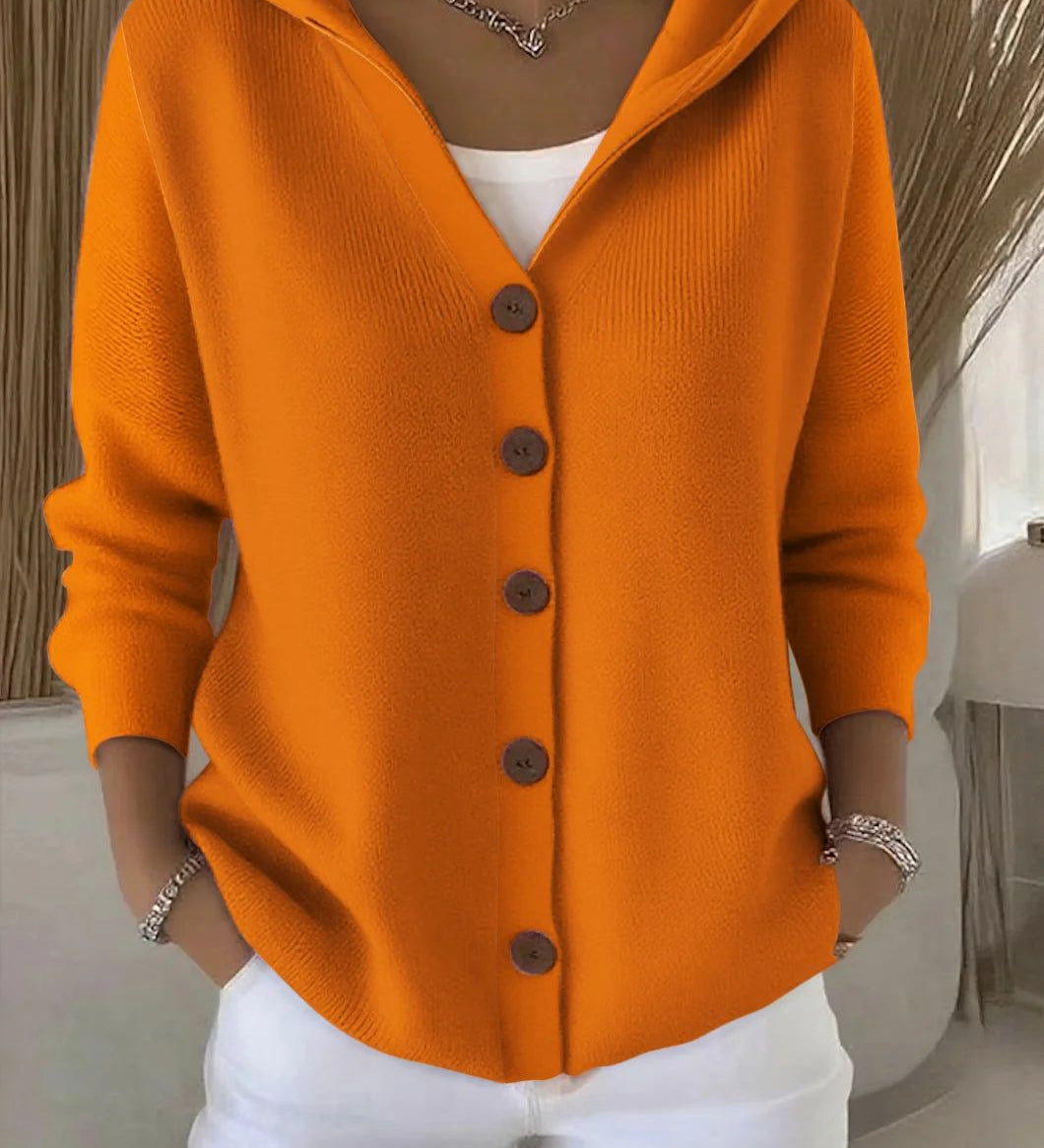 Rocío | Strickjacke mit Kapuze