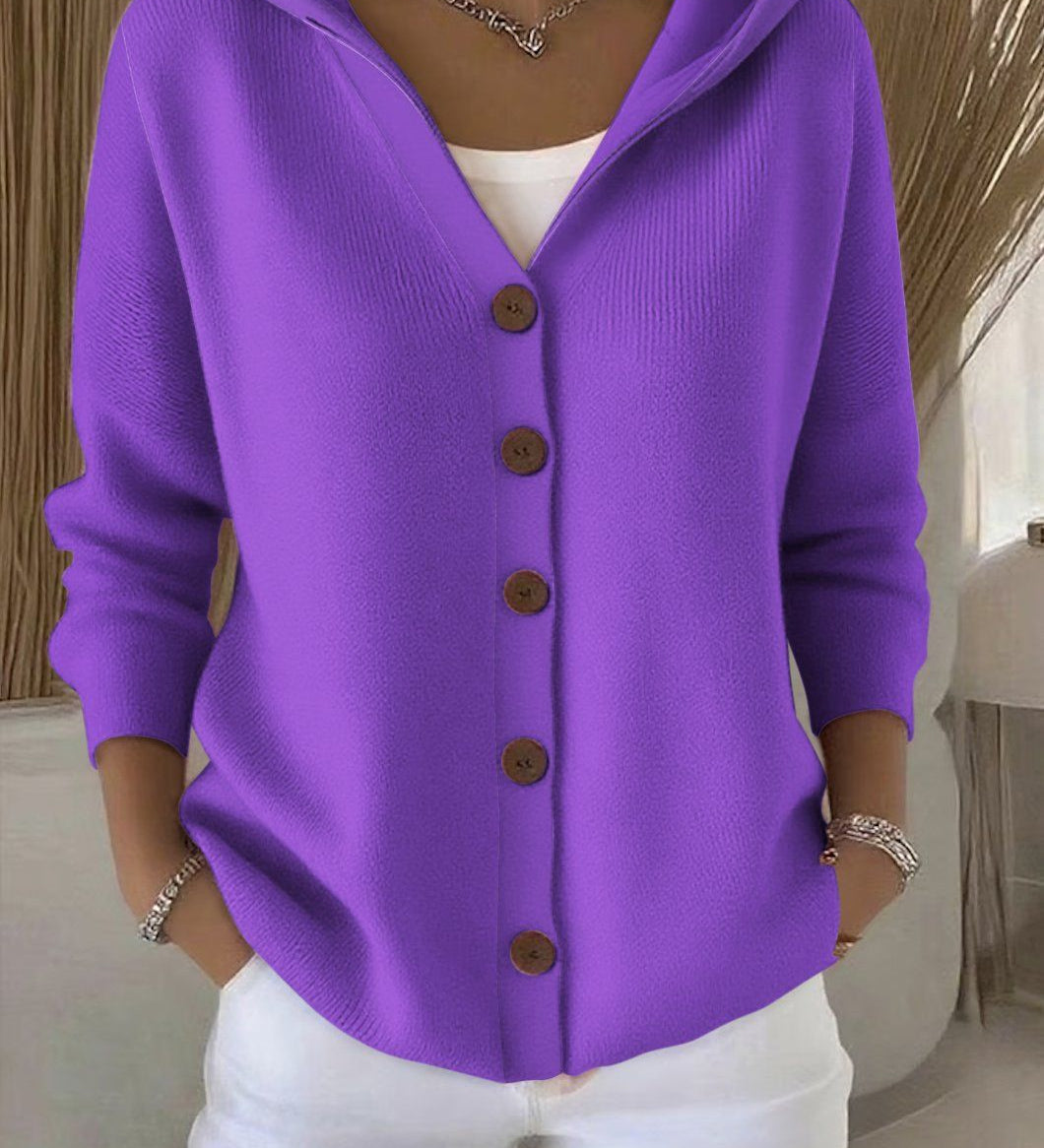 Rocío | Strickjacke mit Kapuze