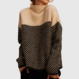 Norah | Baumwollpullover mit Stehkragen