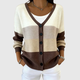 Odile - Bequemer Strick-Cardigan mit Knöpfen
