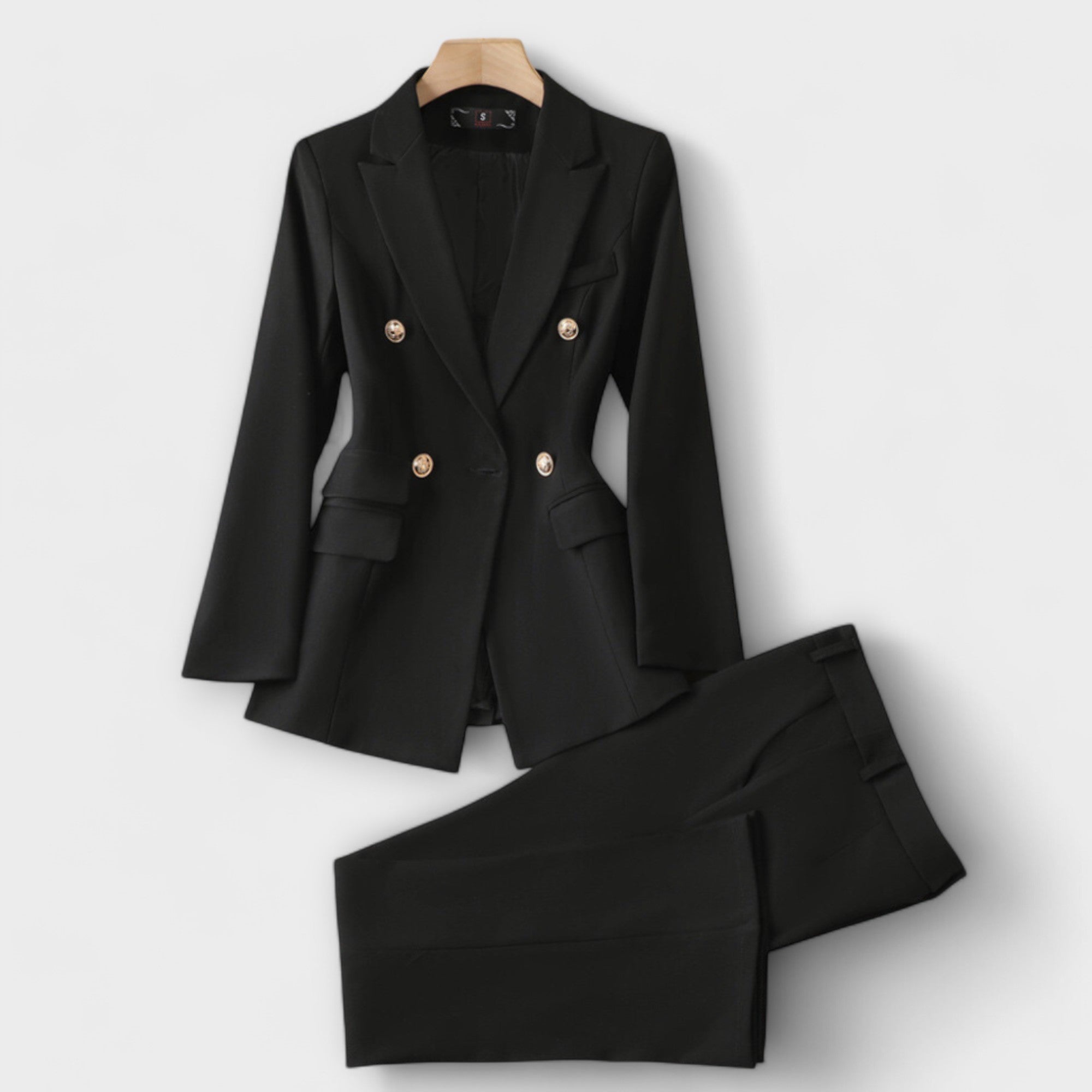 Emma - Weisses Set mit Blazer und Hose