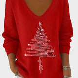 Nancy - Eleganter Weihnachts-Pullover