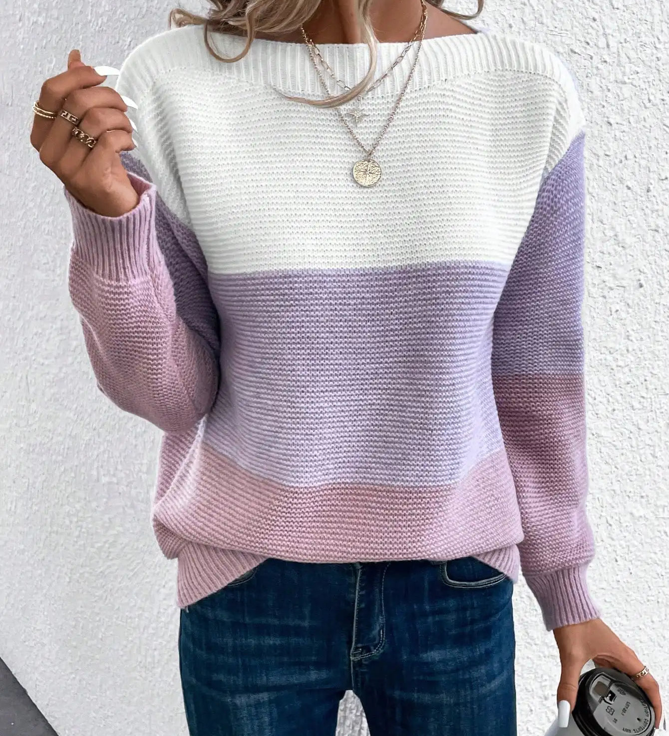 Grace | Pullover mit einladenden Ombres