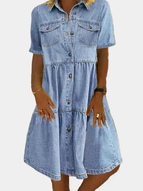 Abito di jeans bohémien