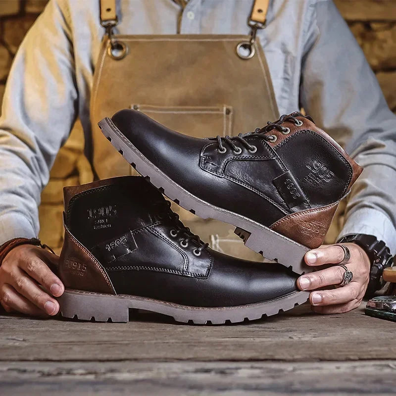 Parker | Herren-Freizeitstiefel aus Leder im britischen Stil