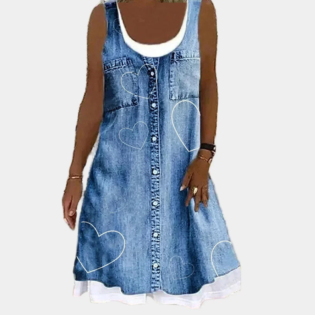 Robe en jean élégante et douce