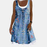 Elegantes und Weiches Jeanskleid