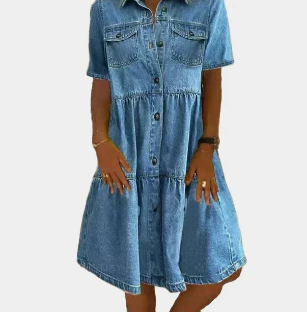 Abito di jeans bohémien