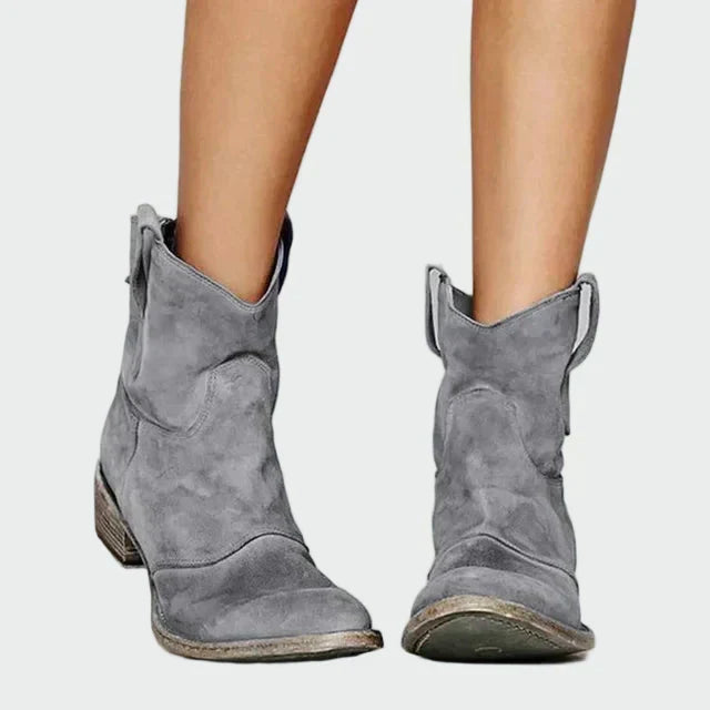Sára - Retro-Stiefeletten im Cowboy-Stil