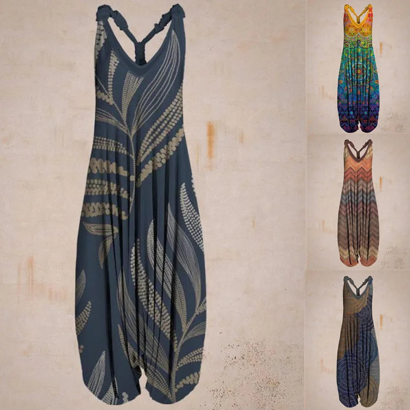 Megan™ - Lässiger Boho-Stil Jumpsuit