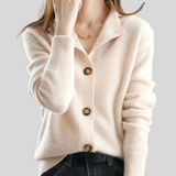 Claire | Retro Stil Kaschmir Cardigan