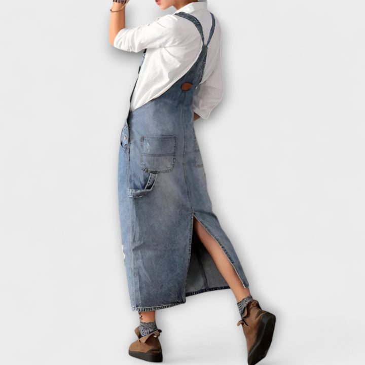 Alexa - Maxiabito in stile denim