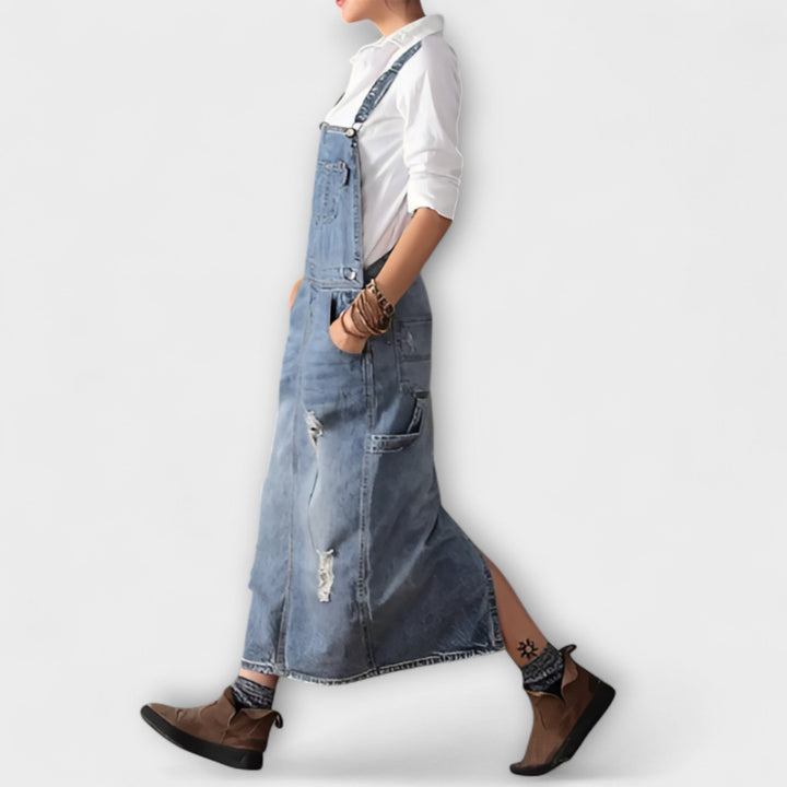 Alexa - Maxiabito in stile denim