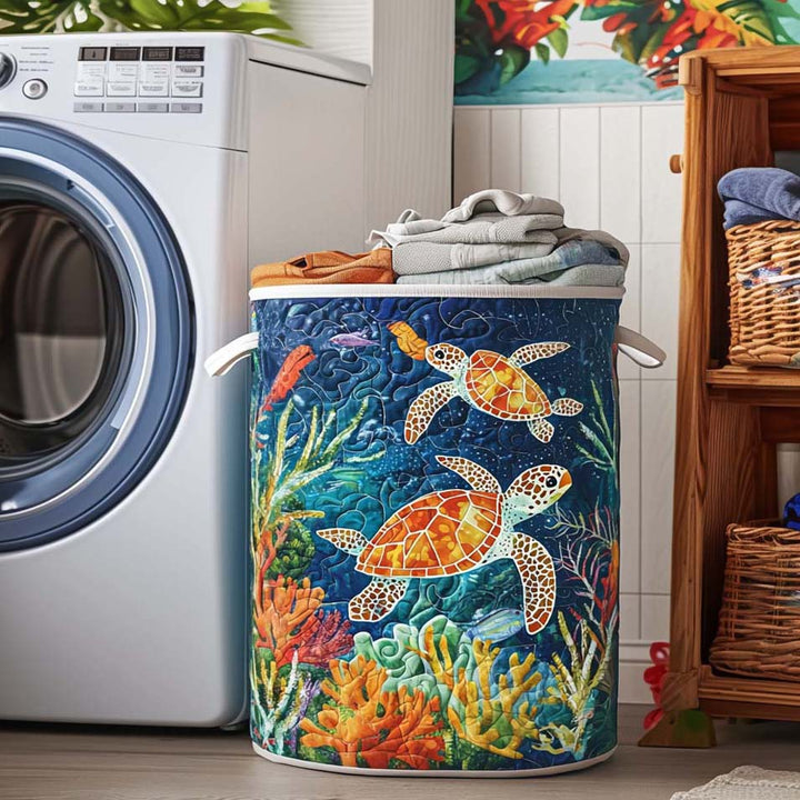 Panier à linge motif tortue NCU0QN030