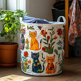 Katze Wäschekorb