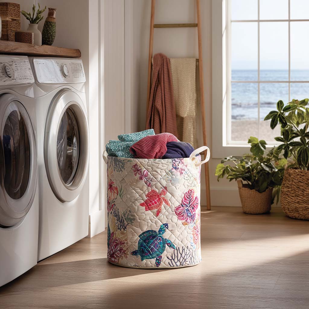Panier à linge motif tortue NCU0QN030