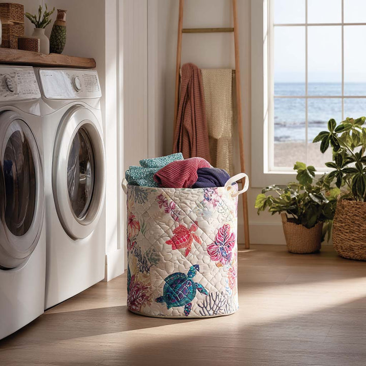 Panier à linge motif tortue NCU0QN030