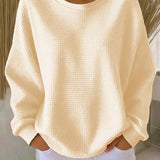 Nuria | Klassischer Gofrado-Pullover