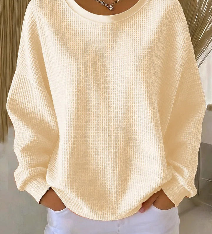 Nuria | Klassischer Gofrado-Pullover
