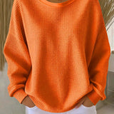 Nuria | Klassischer Gofrado-Pullover