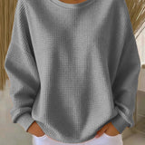 Nuria | Klassischer Gofrado-Pullover