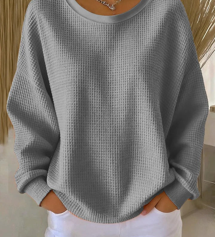 Nuria | Klassischer Gofrado-Pullover