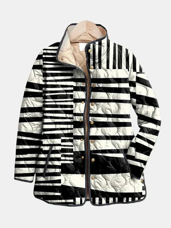 DELACROIX | Gestepptes Jacke mit Grafischen Streifen Véronique
