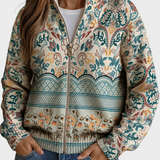 Sybilla - Vintage Floral Botanischer Border-Druck