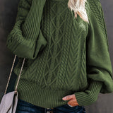 Lory | Langer Lässiger Pullover mit langen Ärmeln
